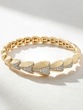 18K Yellow Gold Bracelet with Diamonds