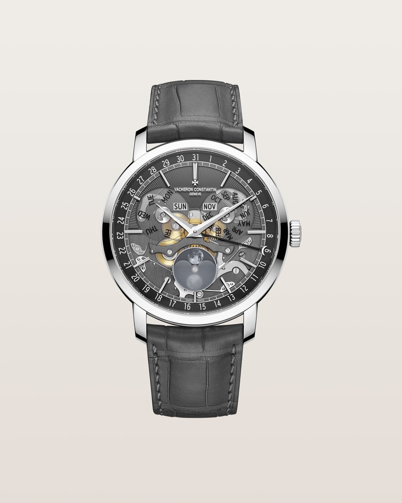 Traditionnelle Complete Calendar Open Face 41 mm - Image 1