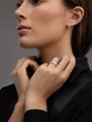 18K Rose Gold Eternity Ring with Diamonds