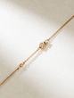18K Rose Gold Bracelet with Diamond Charms
