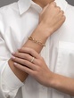 18K Yellow Gold Nine Diamond Band