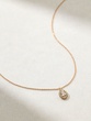 Dainty Rose Gold Bracelet with Pear Shaped Diamond and Brilliants