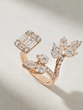 18Κ Rose Gold Ring with Baguette, Marquise, Pear, Princess and Brilliant Diamonds - Image 1