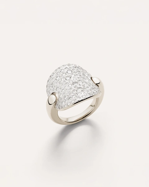 Δαχτυλίδι Classic Nudo σε 18Κ Ροζ Χρυσό με γρανάδα