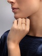 Dainty Eternity 18K Rose Gold Ring