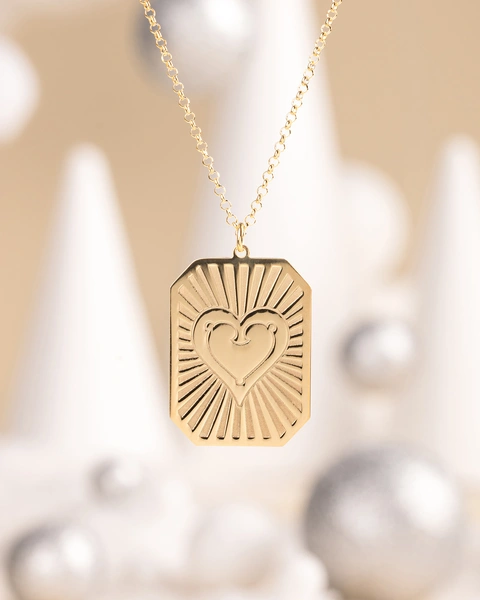 Shining Heart Necklace