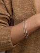 18K White Gold Tennis Bracelet with Premium Brilliant Cut Diamonds
