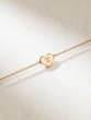 18K Rose Gold Bracelet with Black Diamond Heart