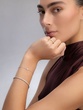 18K White Gold Tennis Bracelet with Twinkling Brilliant Diamonds