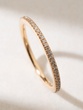 Dainty Eternity 18K Rose Gold Ring
