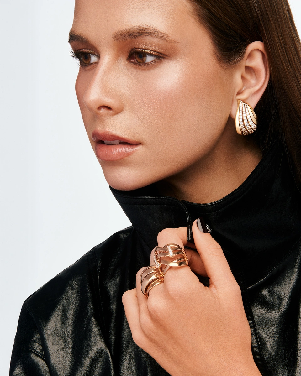 Δαχτυλίδι σε Ροζ Χρυσό Κ18