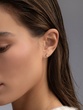 18K Rose Gold Studs with Brilliant Cut Diamonds