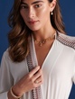 Ring in 18K Rose Gold with Fancy Yellow Diamond and Brillants