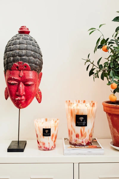 Scented candle Pearls Coral Max16