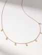 18K Rose Gold Chain with Brilliant cut Diamonds - Image 1