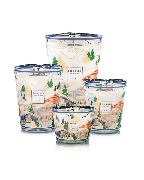 Scented candle Limited Edition I Love Ski Max 10