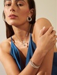 18K White Gold Necklace with Brilliant Diamonds