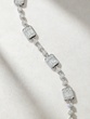 18K White Gold Necklace with Brilliant and Baguette Diamonds