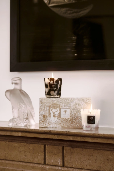 Κεριά Duo Black & White Pearls Max 08