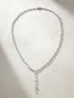 18K White Gold Ravishing Diamond Necklace - Image 1