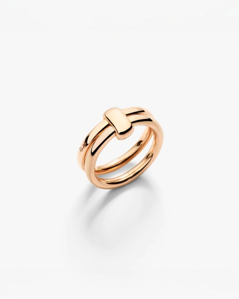 Together ring in 18k rose gold