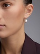 18K Rose Gold Earrings with Pearls