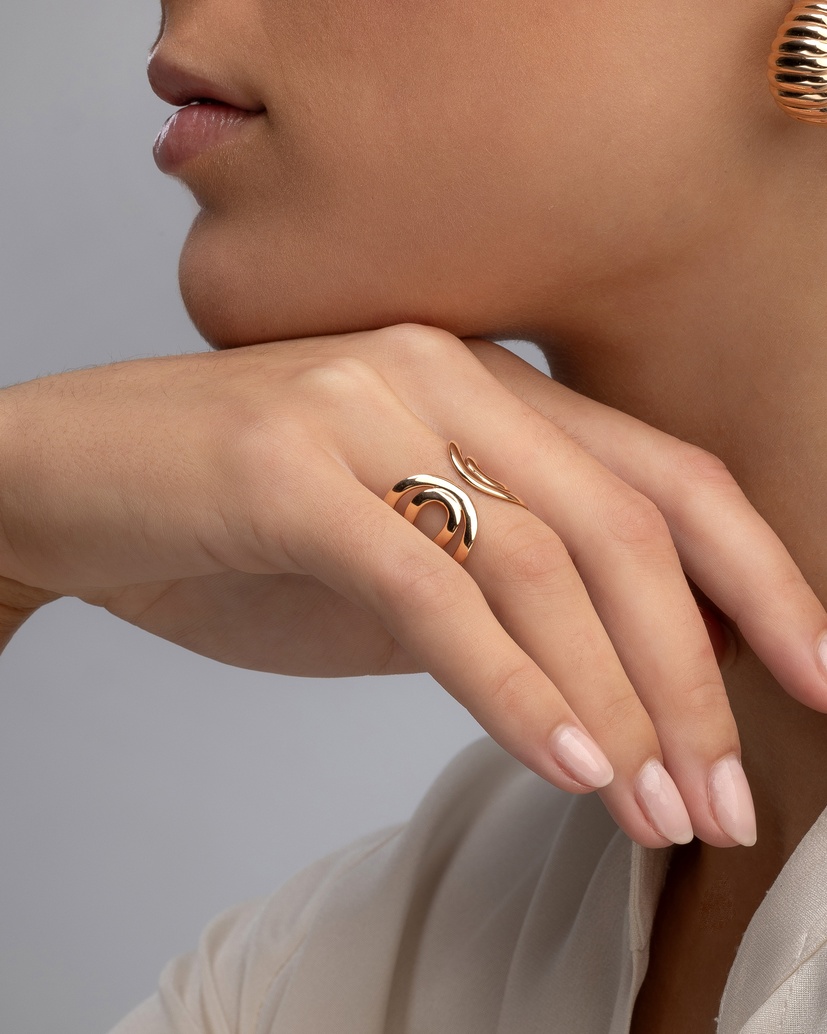 18Κ Rose Gold Ring