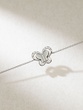 18 Karat White Gold Bracelet with Butterfly and Diamonds