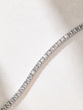 18K White Gold Tennis Bracelet with Premium Brilliant Cut Diamonds