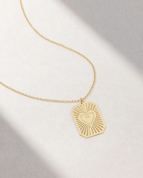 Shining Heart Necklace